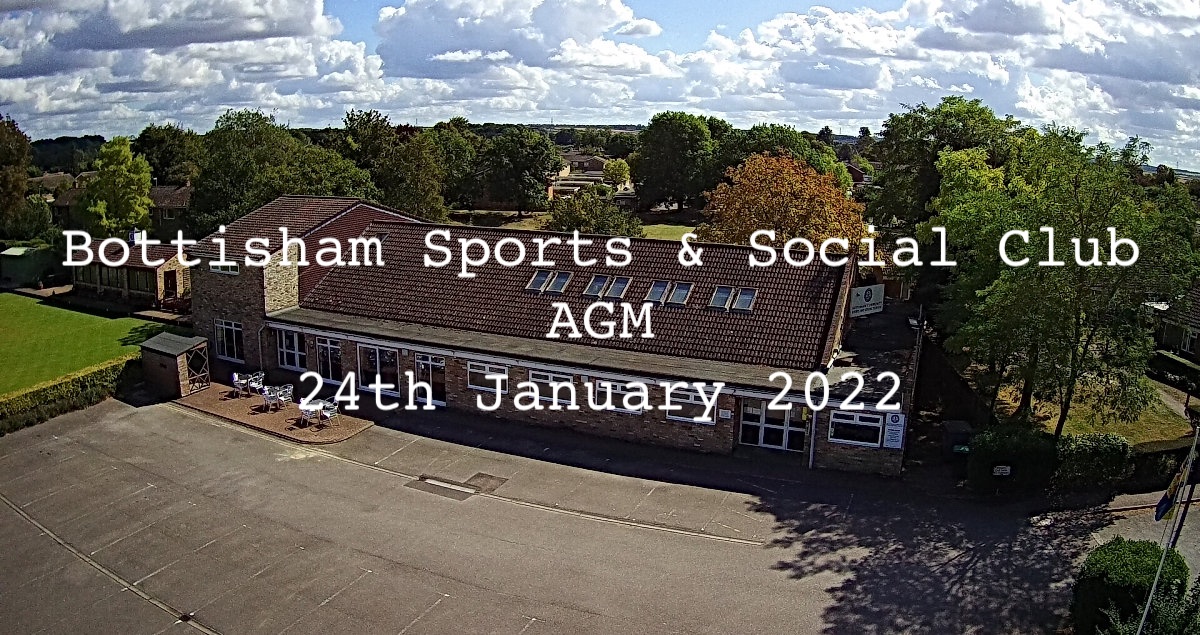 Bottisham Community Sports & Social Club AGM