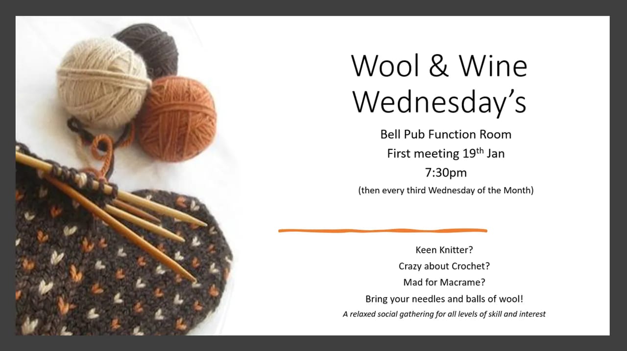 Wool & Wine Wednesday