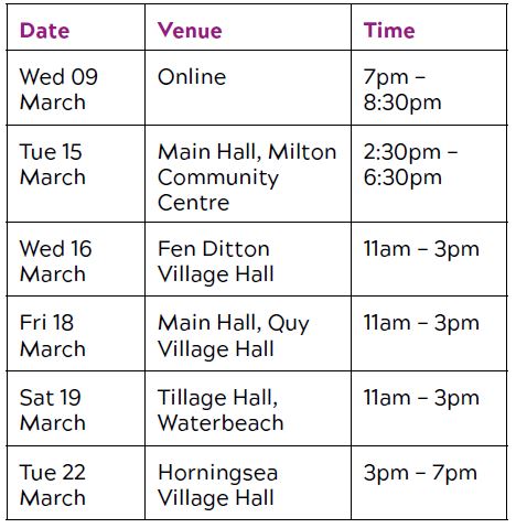 Anglian Water Relocation - Consultation Phase 3