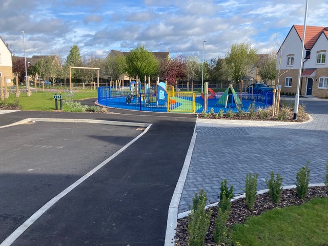 The Copse Close play area is now open