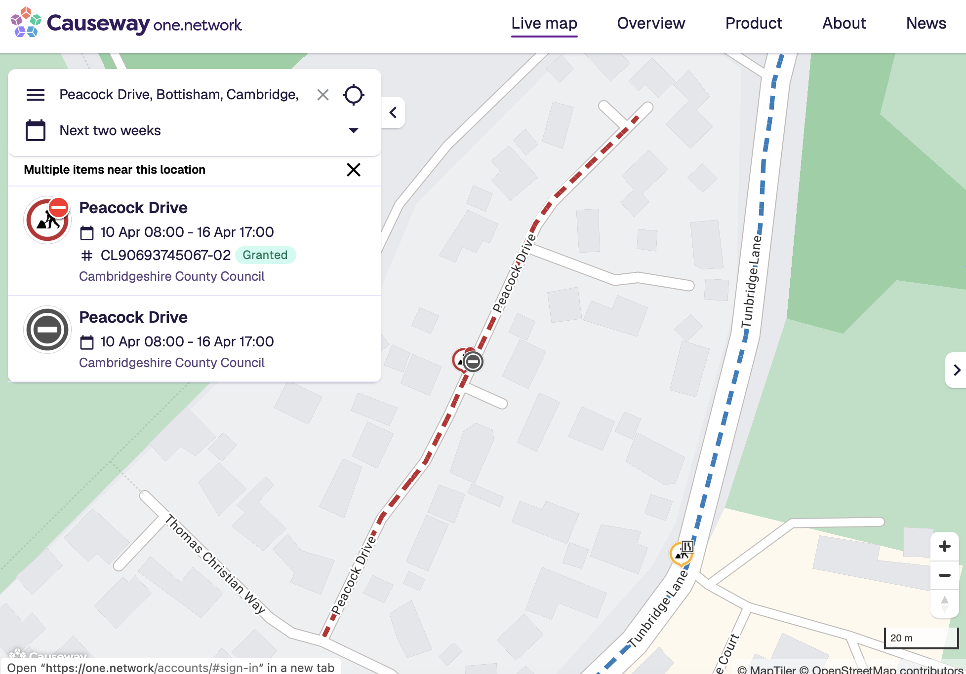 Highways - Roadworks