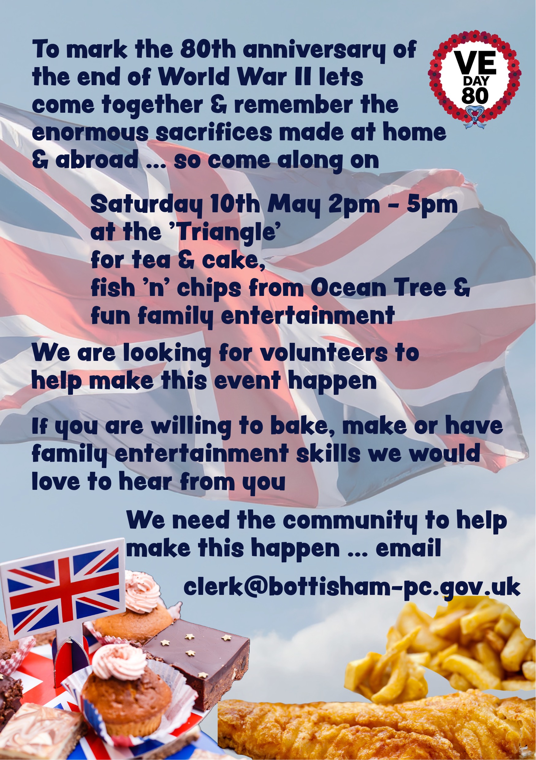 Volunteers Needed - VE Day 10th May 2025